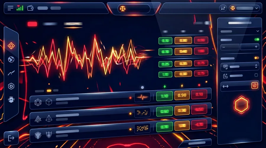 Live in-play odds updating in real time during matches