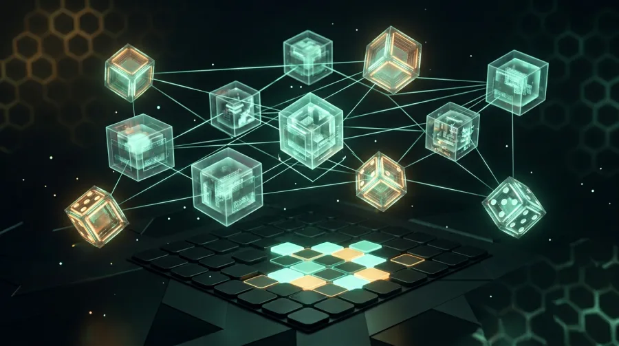 Provably fair mini-games with cryptographic verification theme