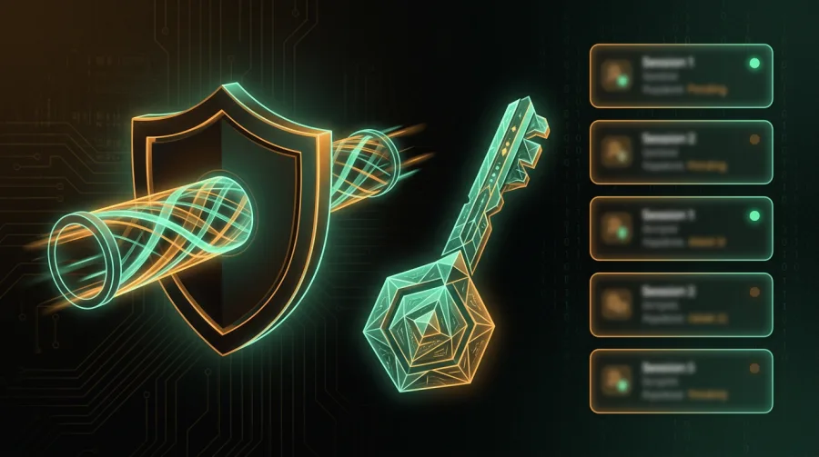 Account security practices for a crypto gaming wallet